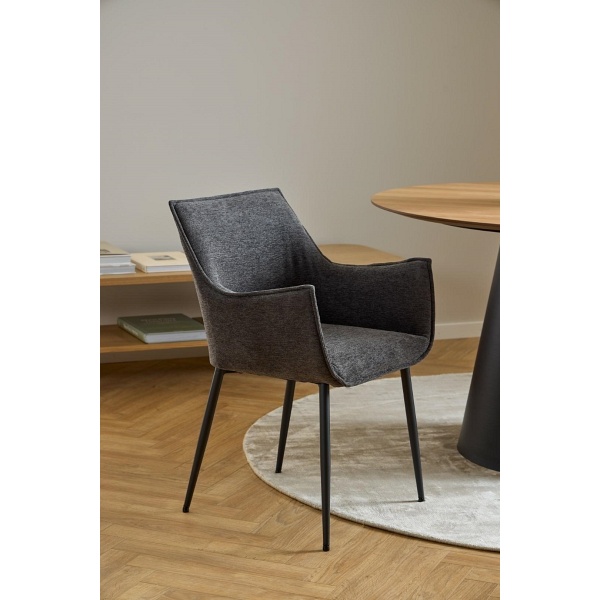 Krzesło Bonita szare - ACTONA